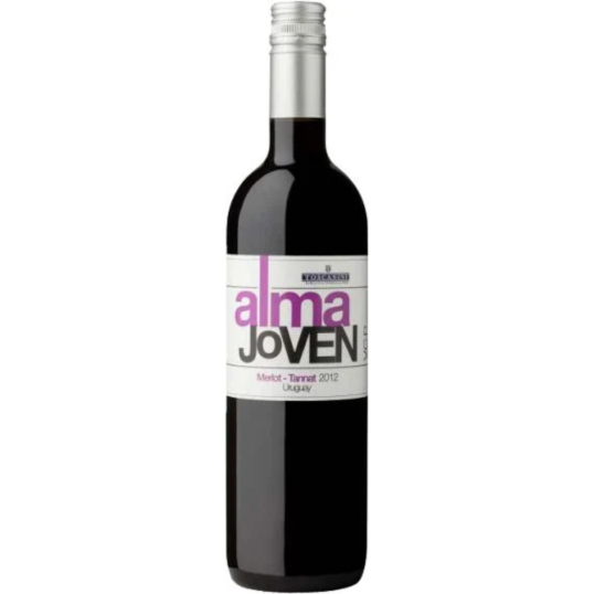VINHO URUGUAI TINTO ALMA JOVEN MERLOT TANNAT 750ML-0
