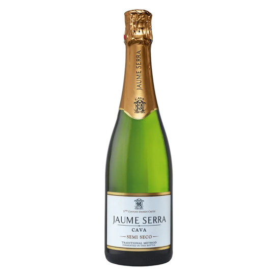 ESPUMANTE ESPANHA BRANCO JAUME SERRA CAVA SEMI SECO 750ML-0