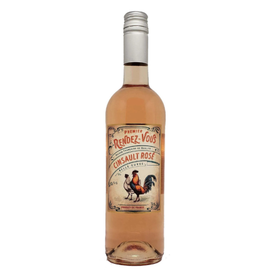 VINHO FRANÇA ROSE PREMIER RENDEZ VOUS CINSAULT ROSE 750ML-0