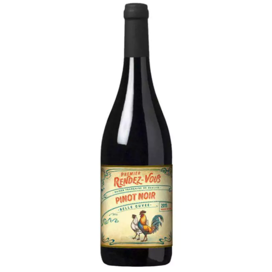 VINHO FRANÇA TINTO PREMIER RENDEZ VOUS PINOT NOIR 750ML-0