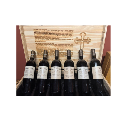 VINHO FRANÇA TINTO CHATEAU LAS COUSPAUDE ST EMILION KIT COM 6-0