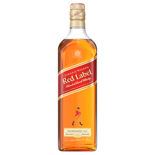 WHISKY JOHNNIE WALKER RED LABEL 1LT-0