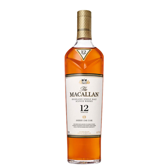 WHISKY MACALLAN SHERRY OAK CASK 12 ANOS 700ML-0