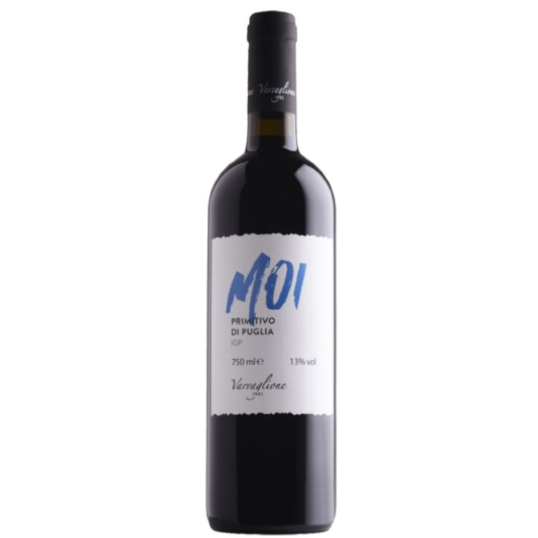 VINHO ITALIA TINTO VARVAGLIONE MOI PRIMITIVO PUGLIA 750ML-0