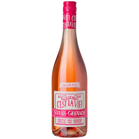 VINHO FRANÇA ROSE CEST LA VIE SYRAH 750ML-0