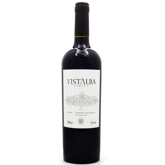 VINHO ARGENTINA TINTO VISTALBA CORTE C MALBEC CABERNET SAUVIGNON 750ML-0